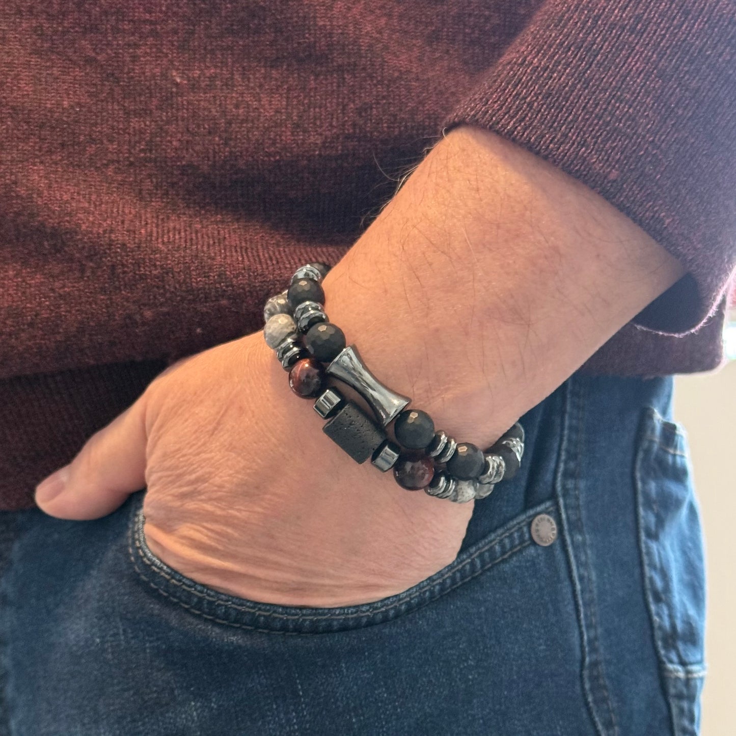 Men’s Gemstone Bracelet