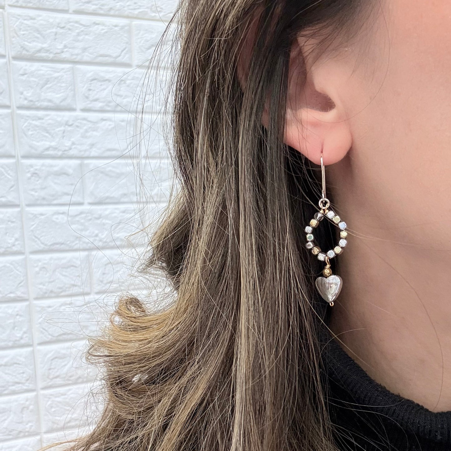 Hematite Earrings - Think Stunning