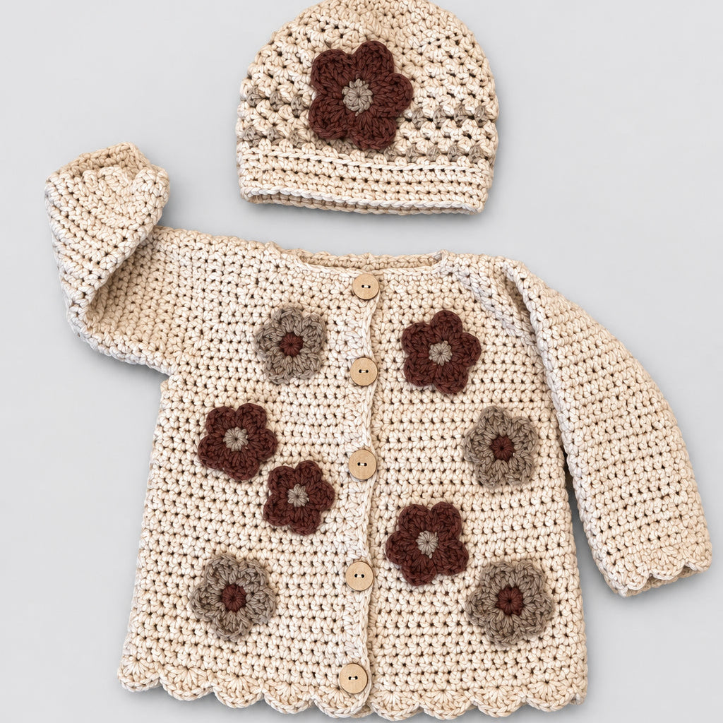 Hand Crochet Baby Hat