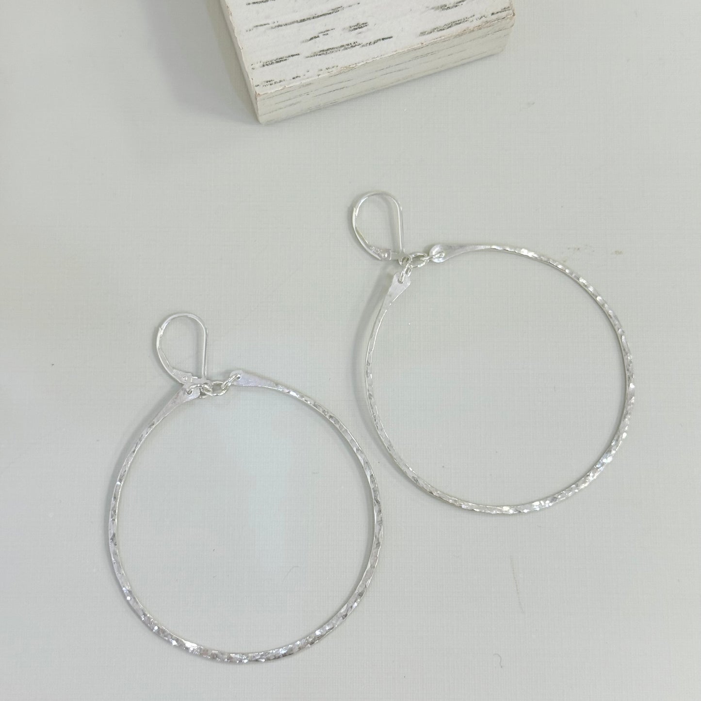 Silver Hoops