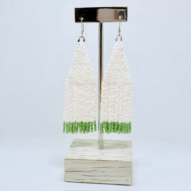 Fringe Seed Bead Earrings