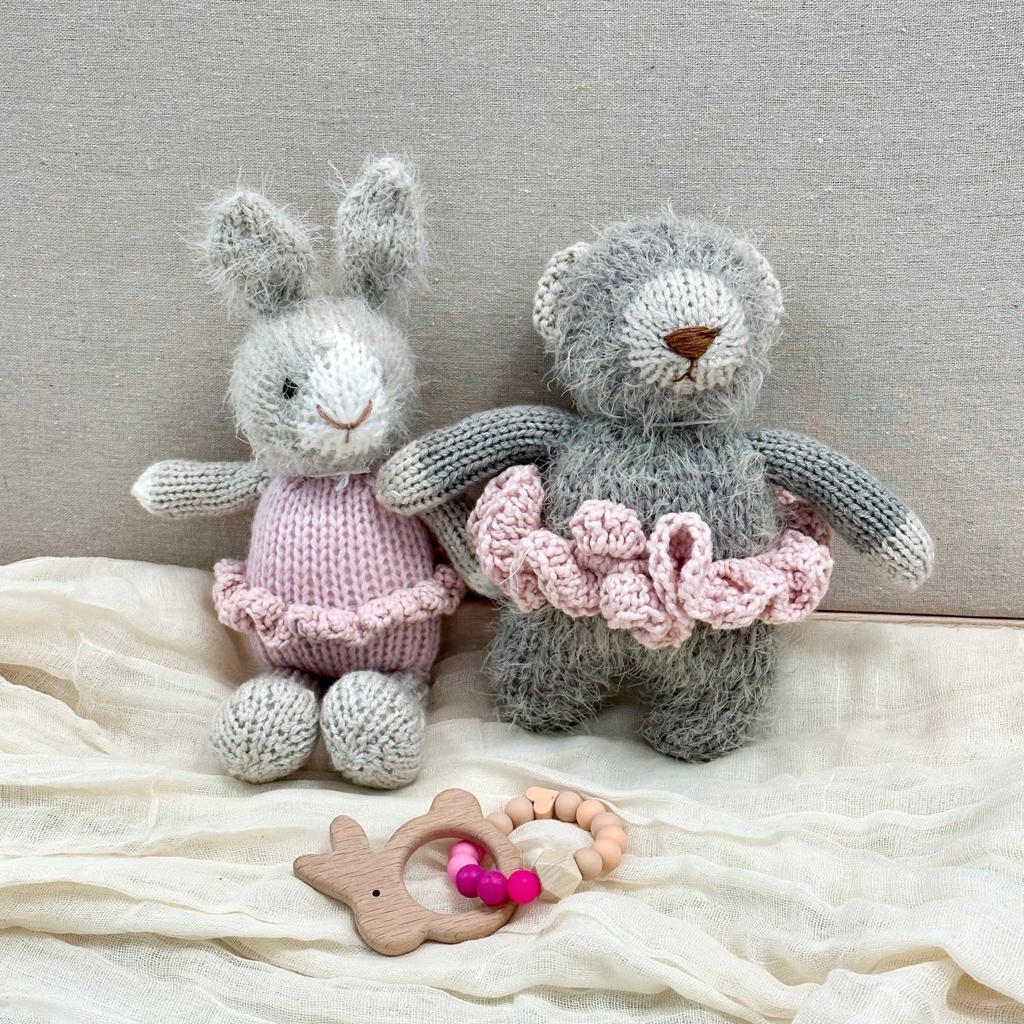 Hand Knitted Bear