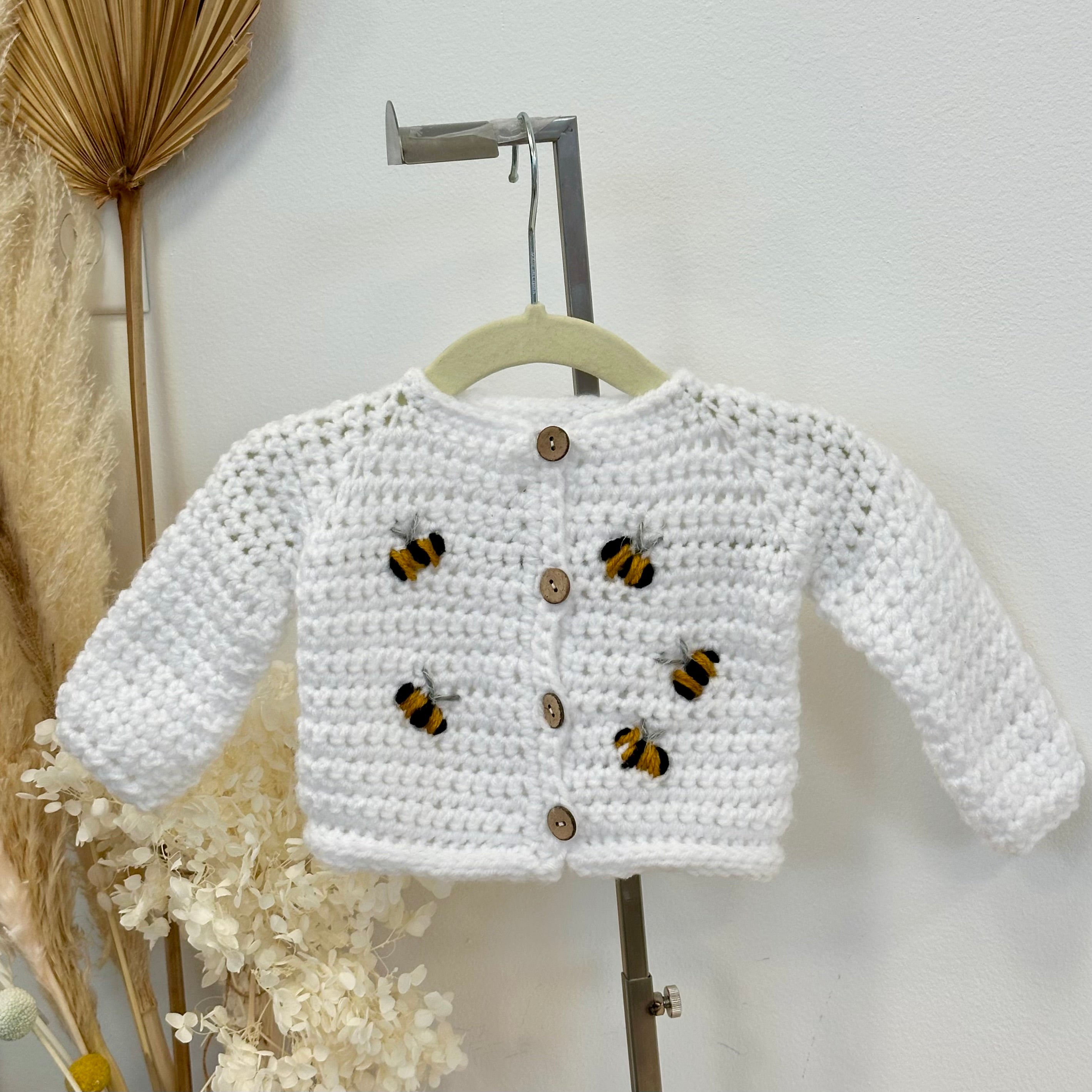 Bee Cardigan 1 year