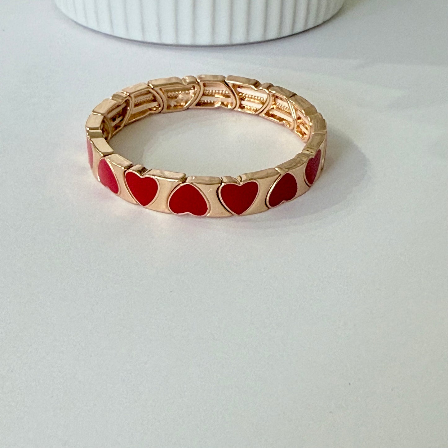 Enamel Stretchy Bracelet