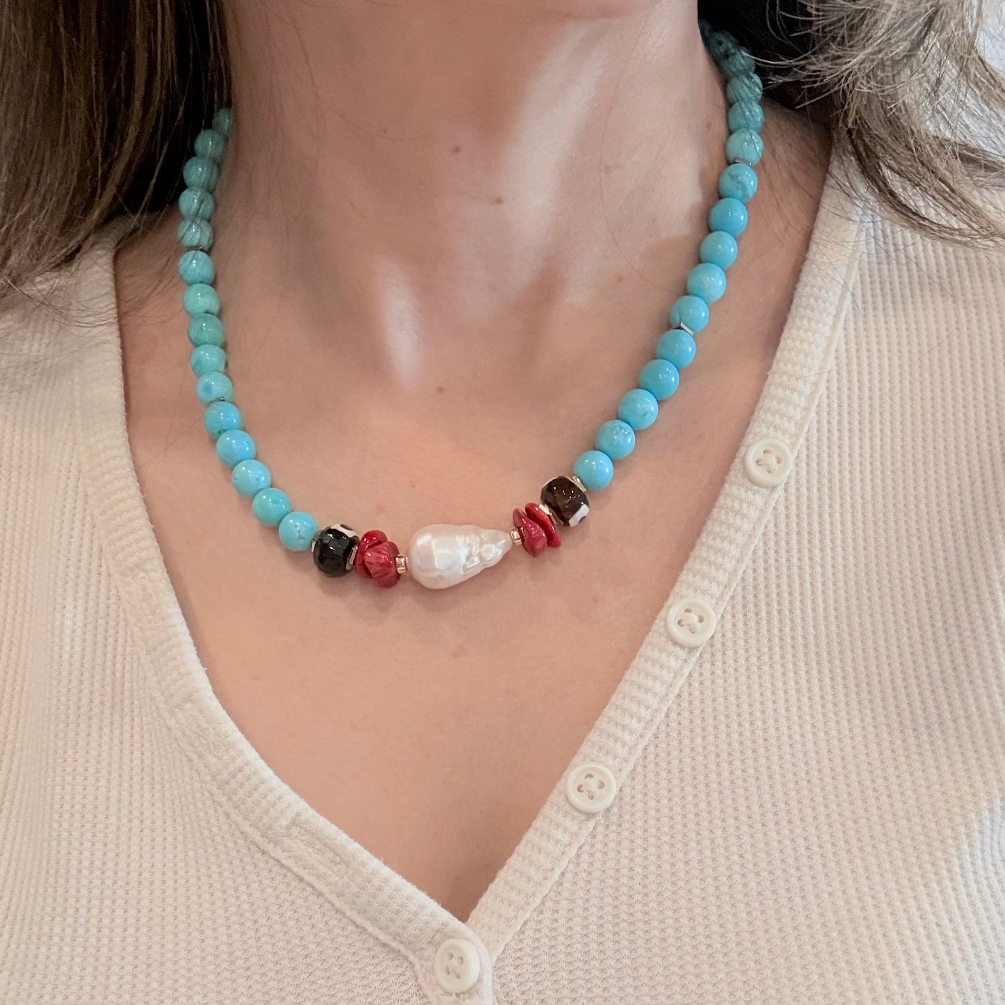 Magnesite Necklace