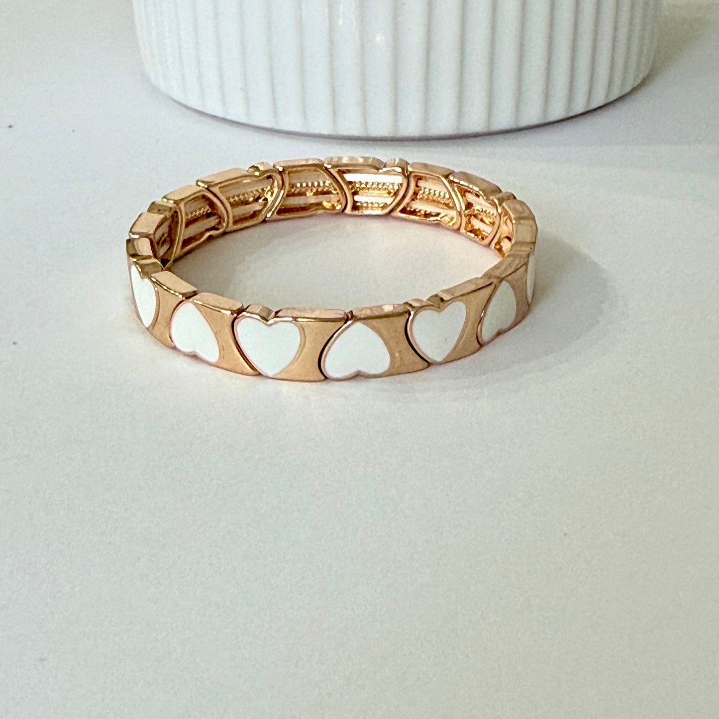 Enamel Stretchy Bracelet