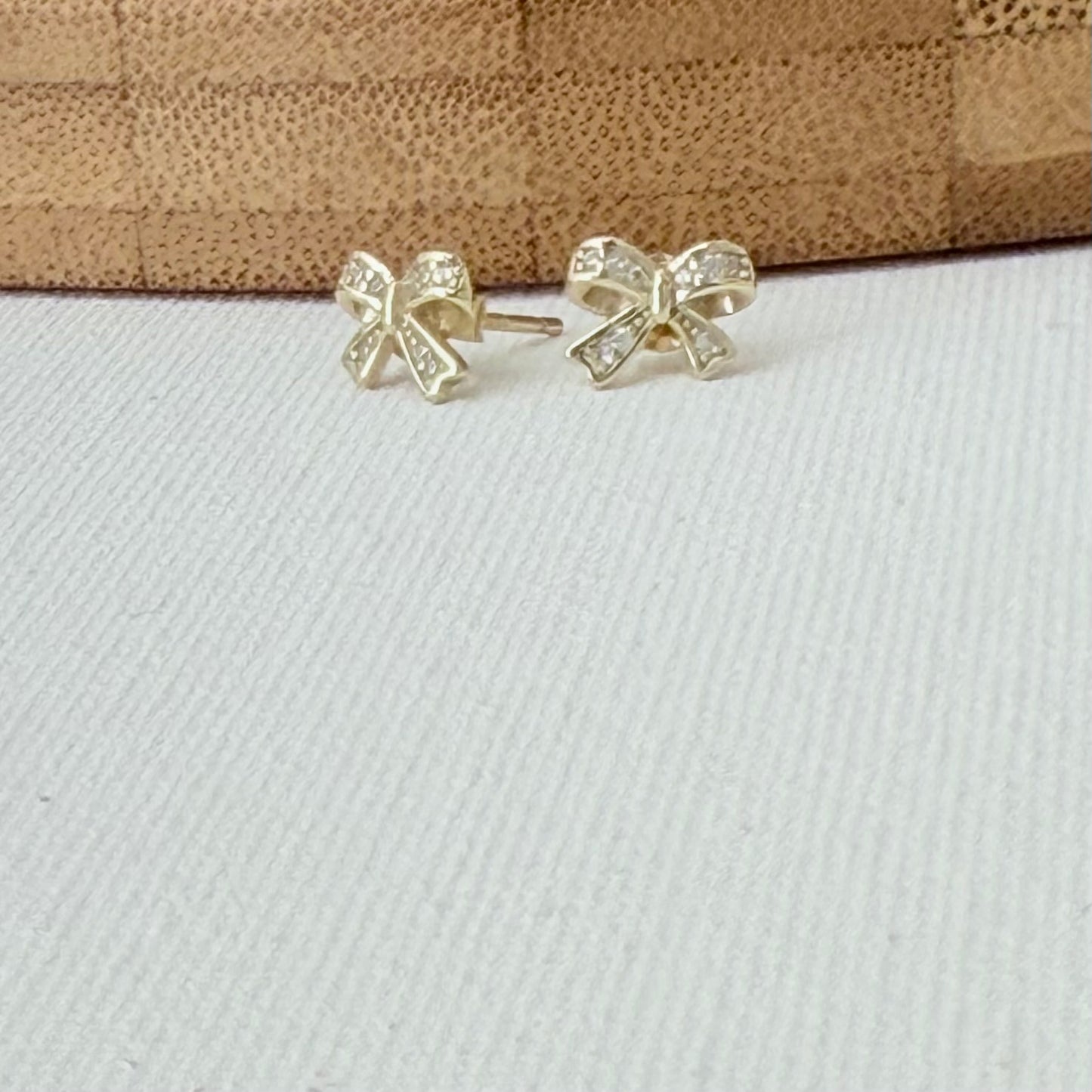 Mini Bow Tie Studs