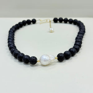Black Volcanic Necklace
