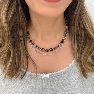 Rhodonite Choker