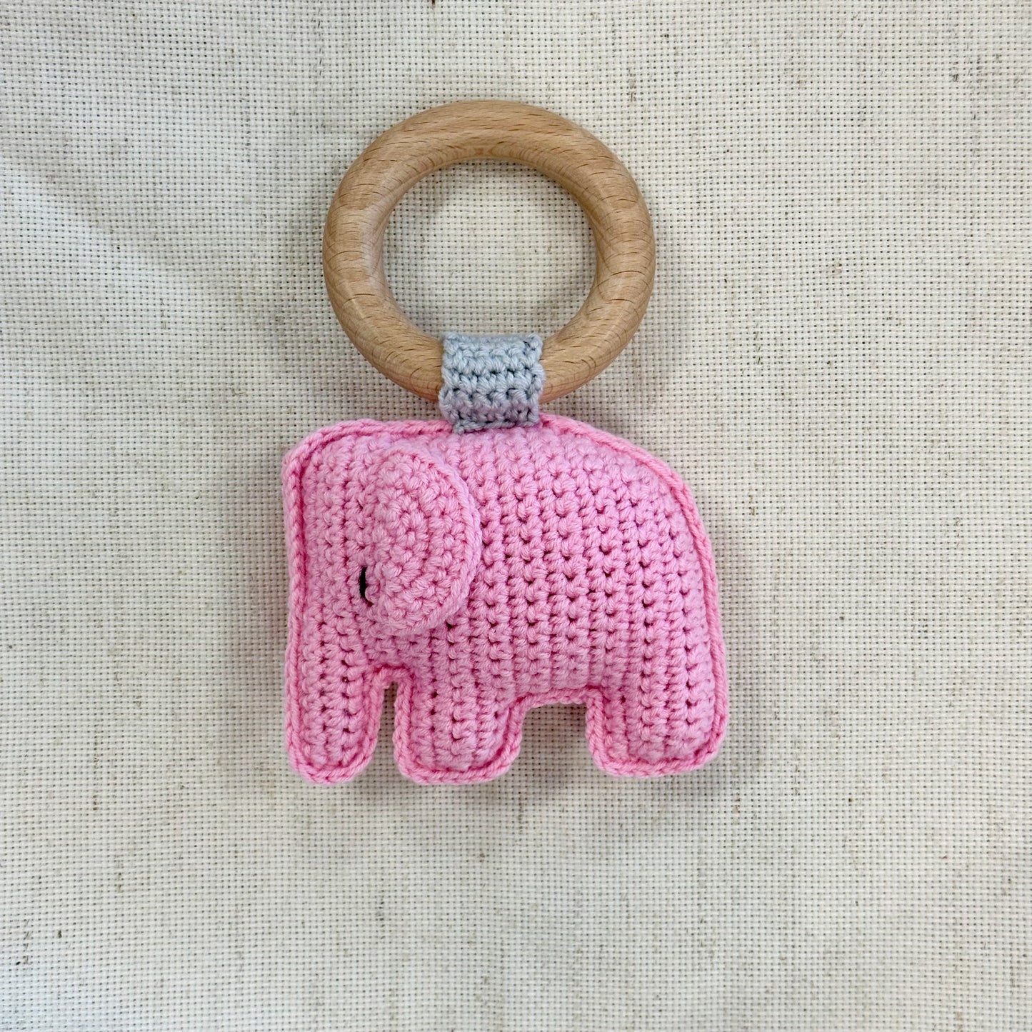 Hand Crochet Baby Rattle