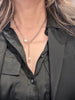 Y Shaped Pearl Necklace