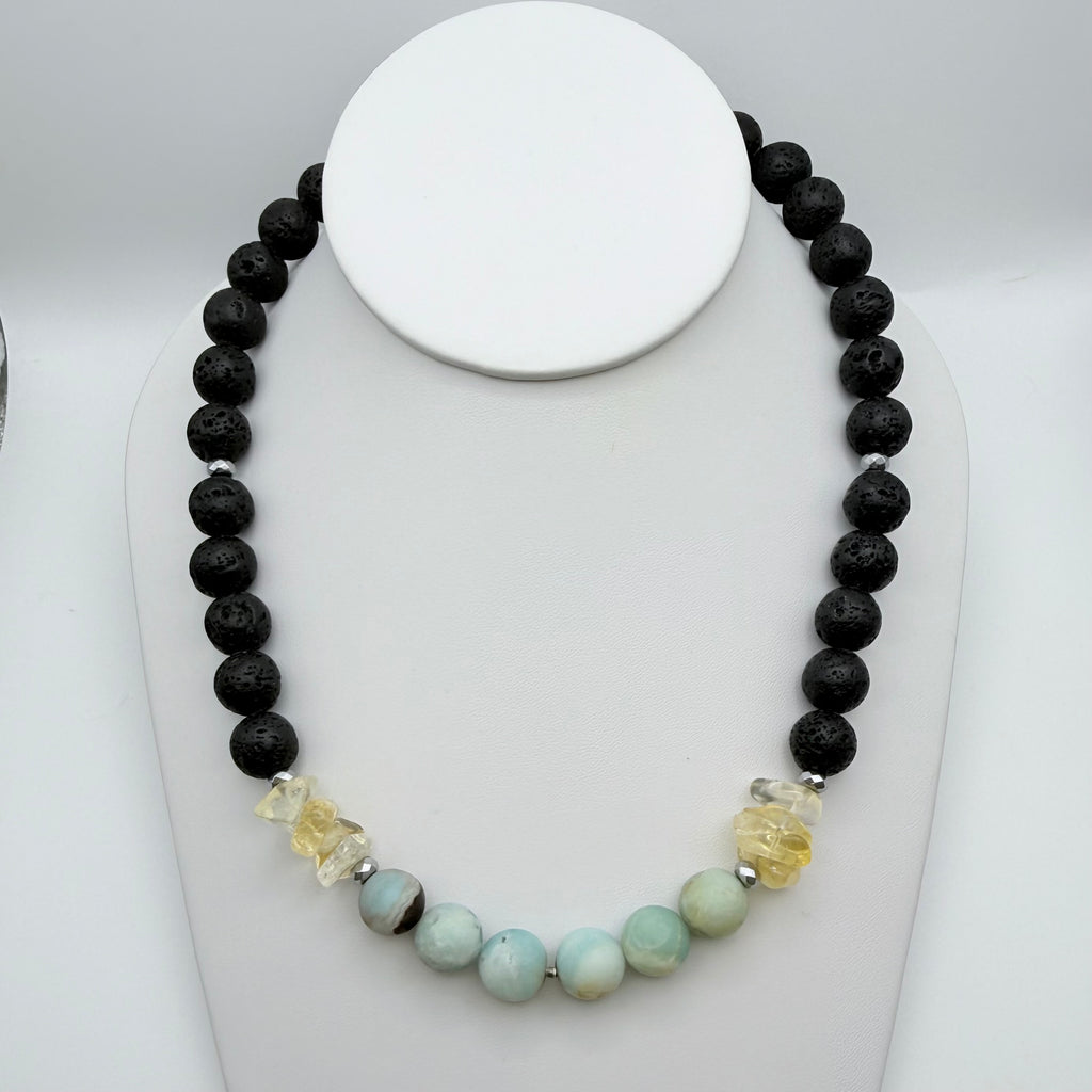 Black Volcanic Necklace