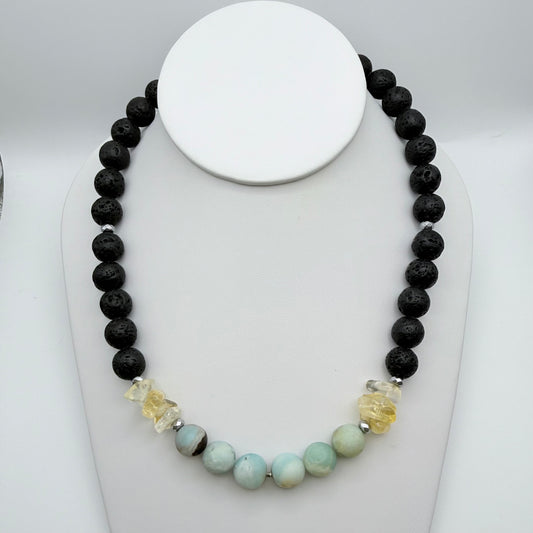 Black Volcanic Necklace