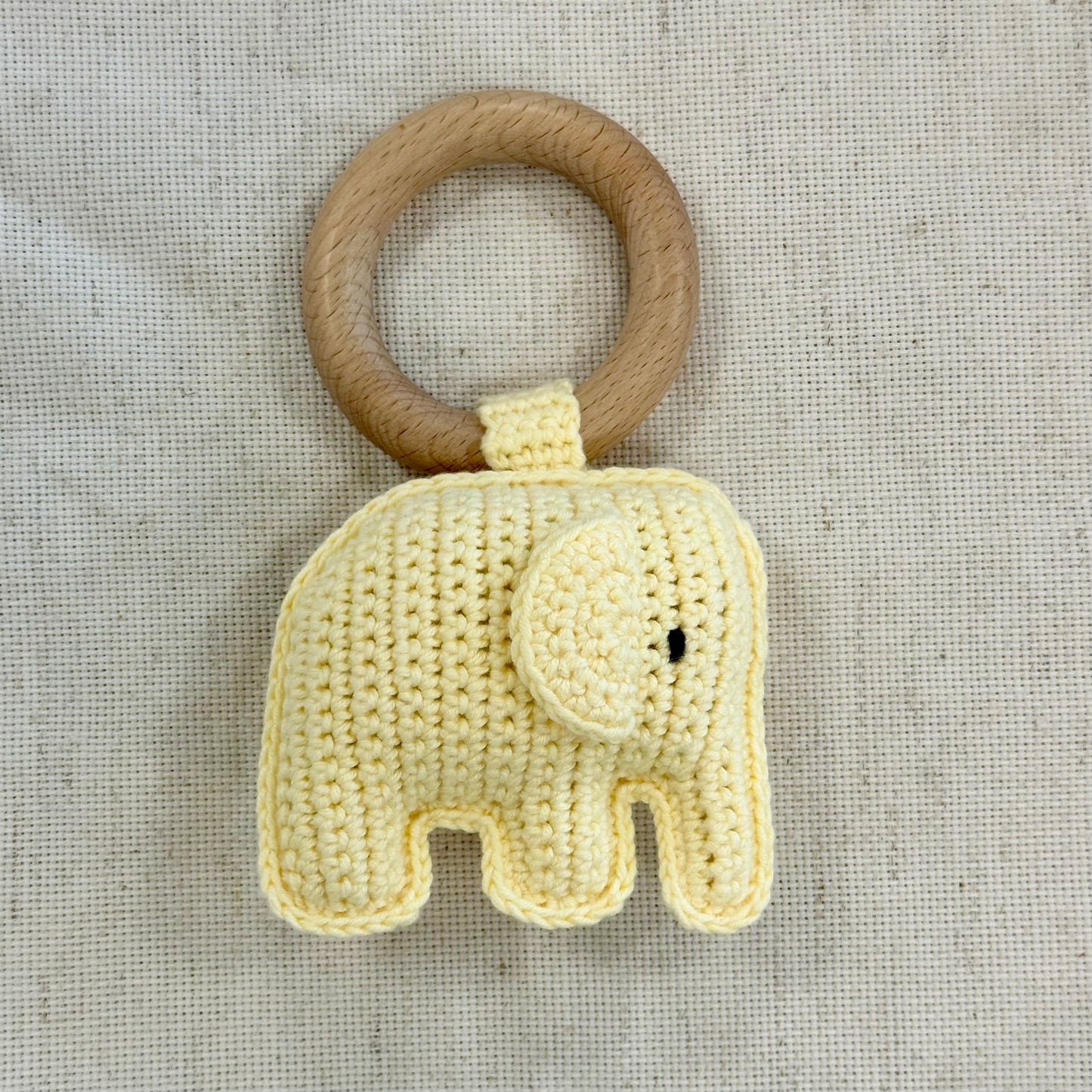 Hand Crochet Baby Rattle