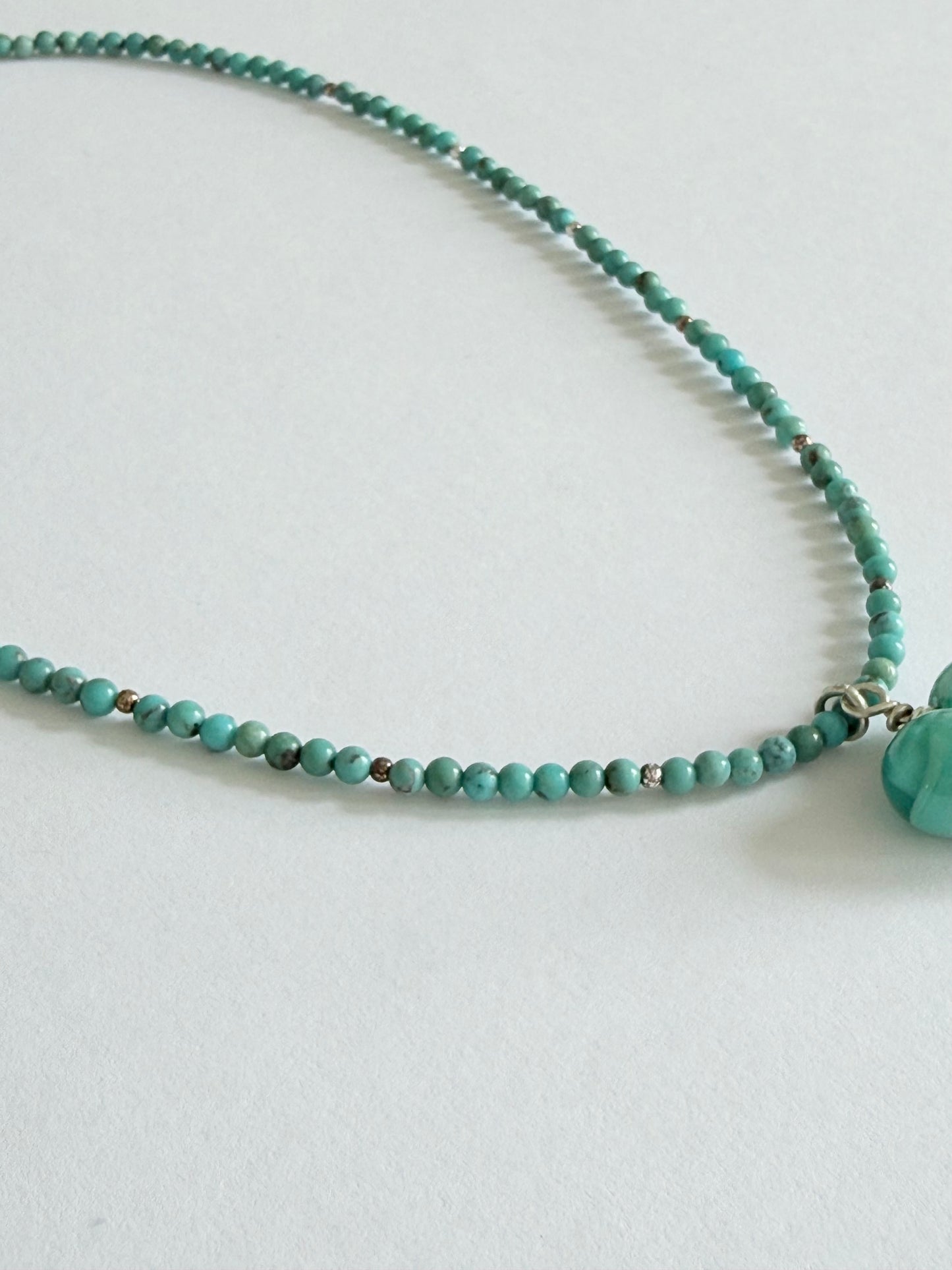 Sea Glass Heart Necklace