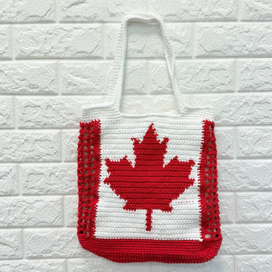 Canada Maple Leaf Tote Bag