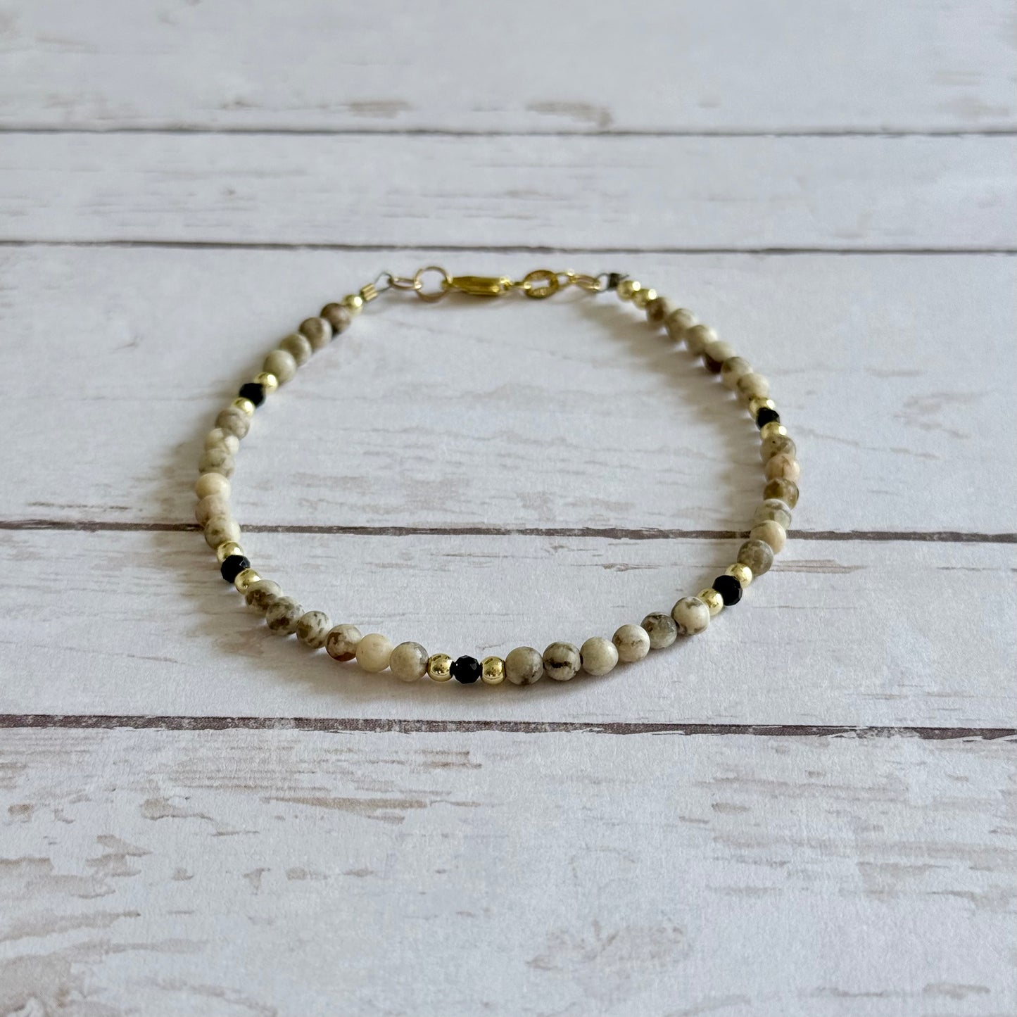 Multicolor Gemstone Anklets