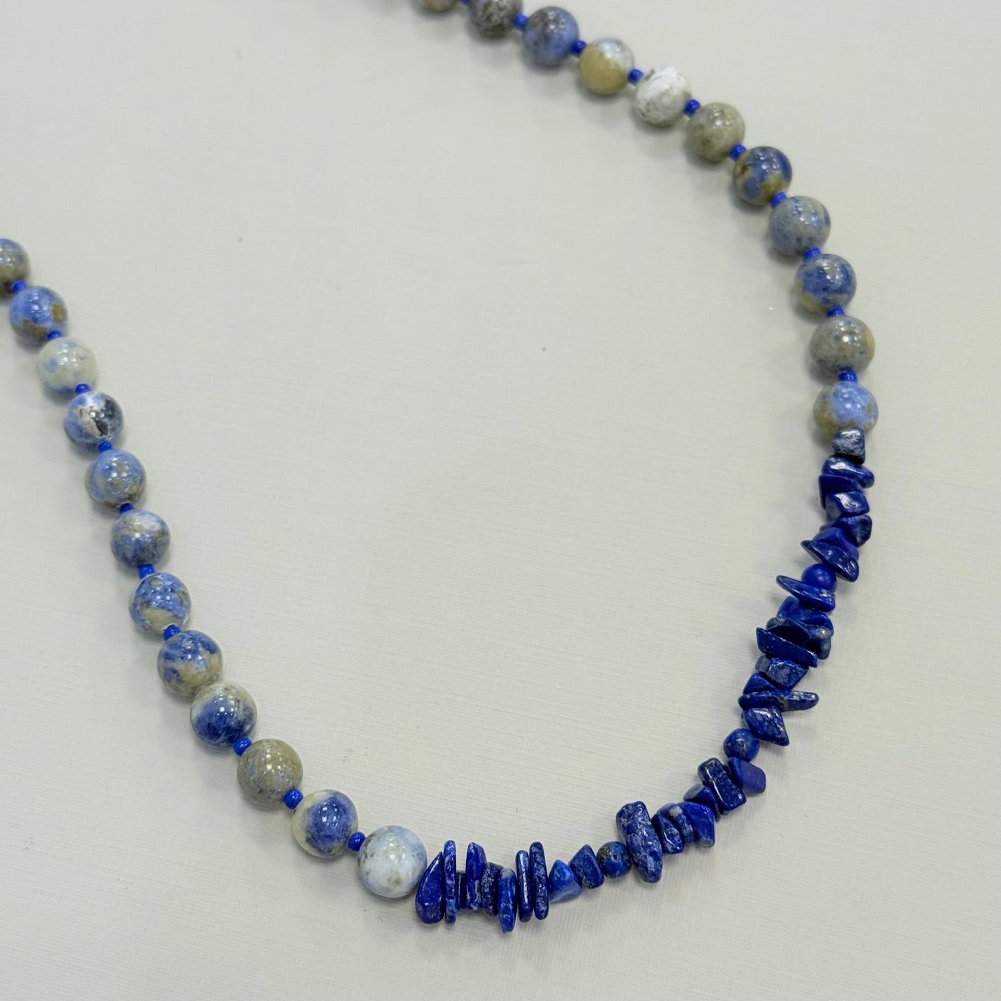 Sodalite and Lapis Necklace