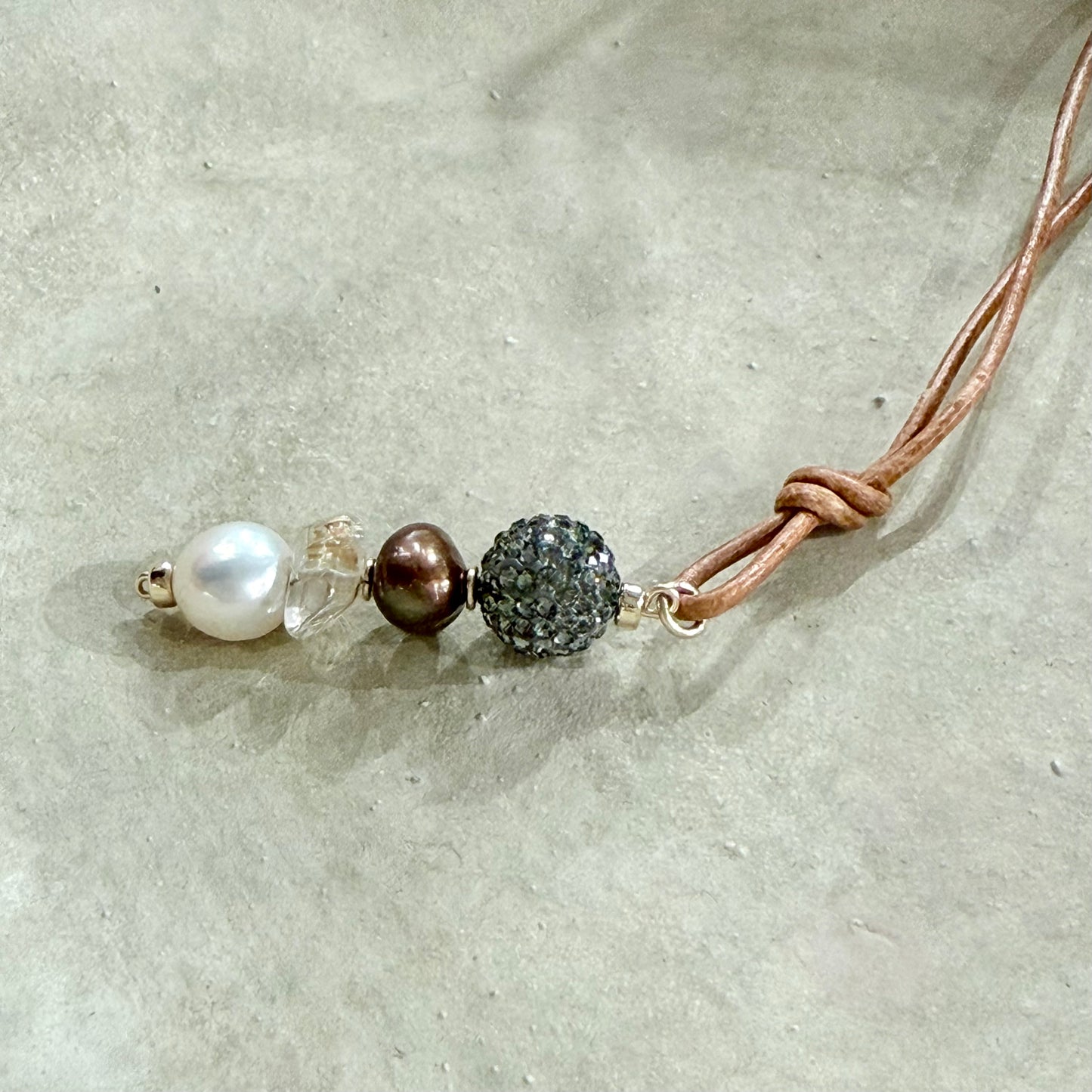 Adjustable Leather Necklace
