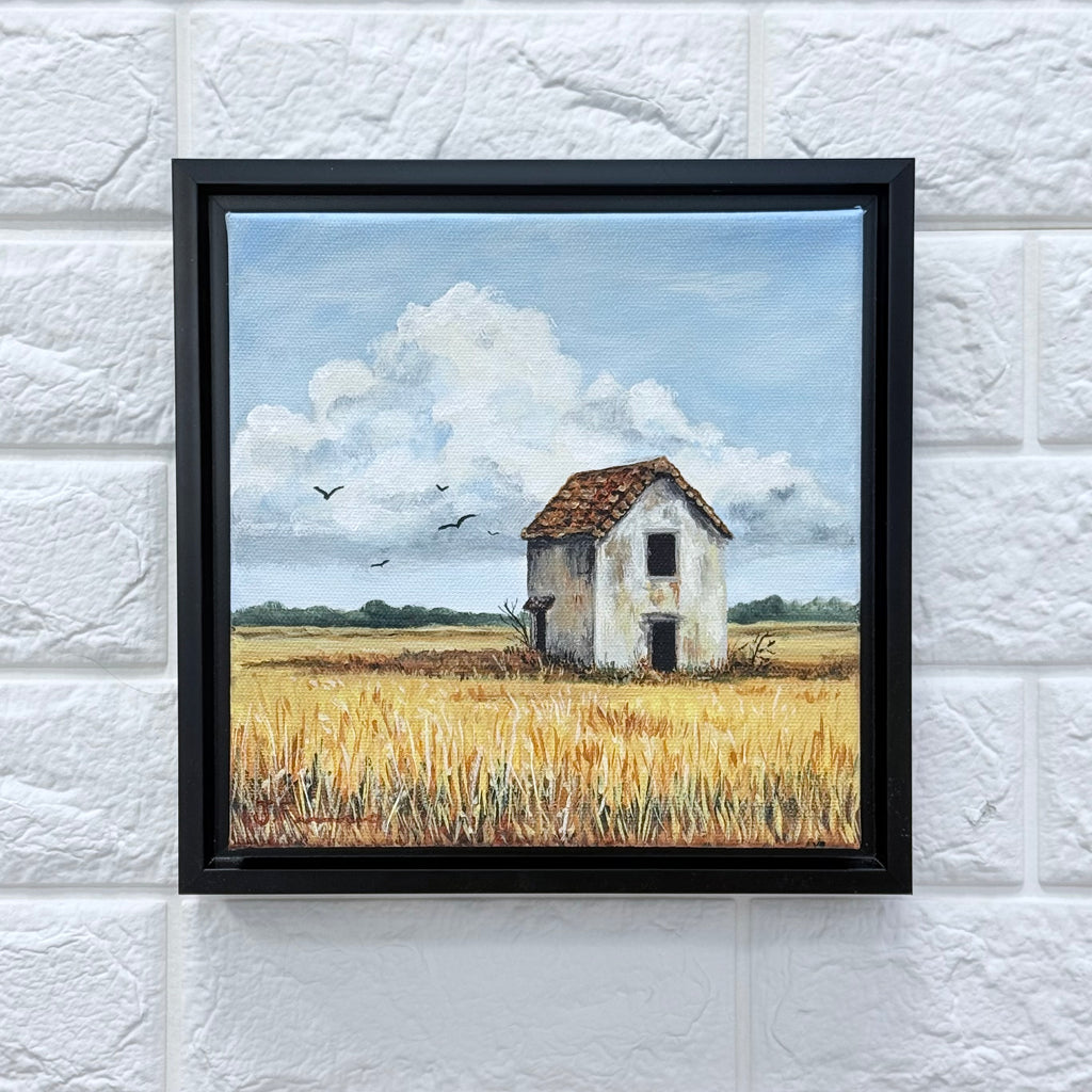 Acrylic Painting - On the Trail