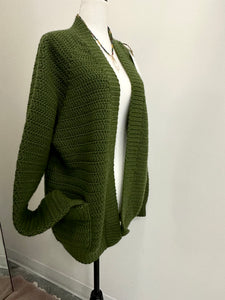 Hand-Crochet Women Cardigan