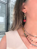 Agate Chain Earrings