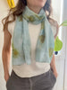 Eco Print Silk Scarf