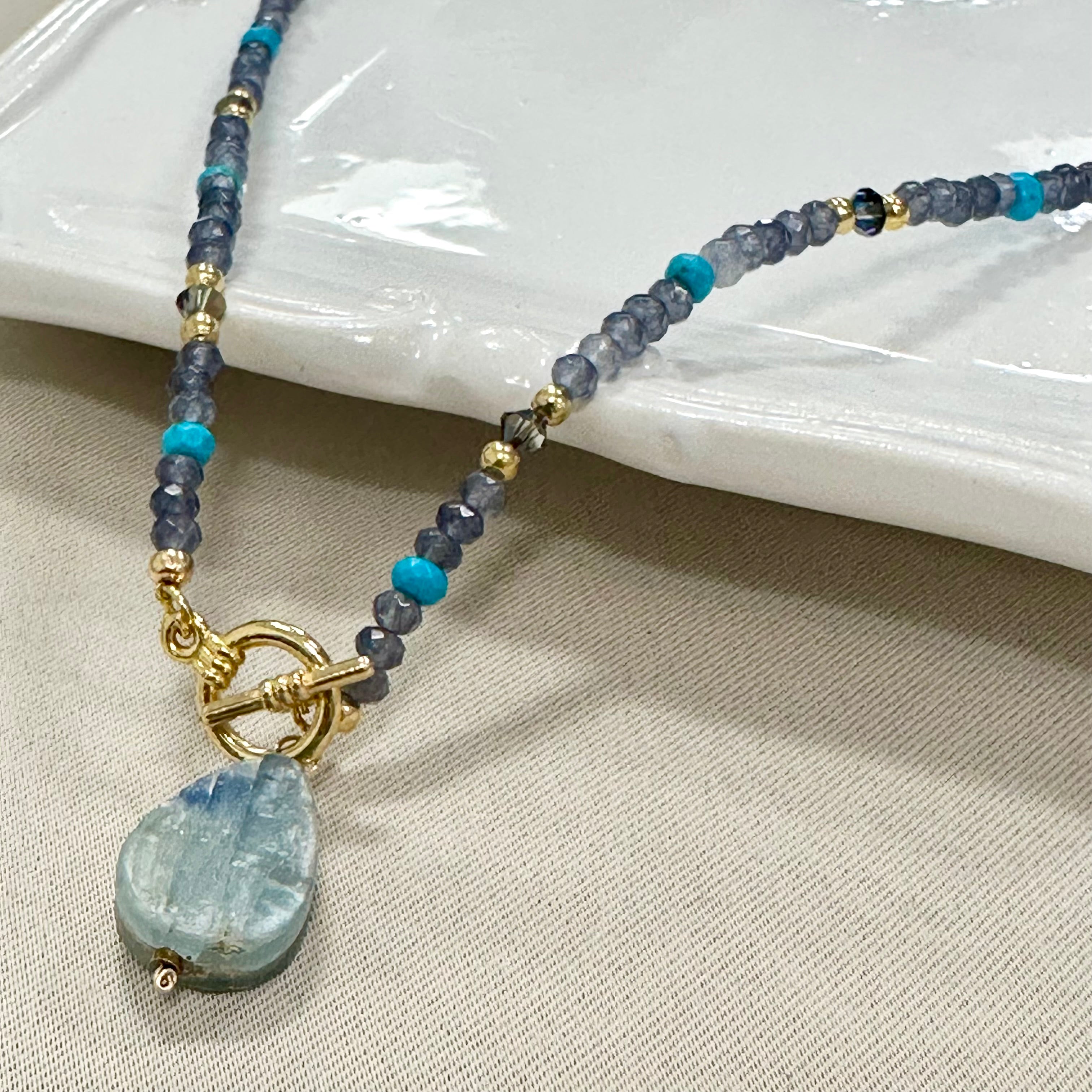 Kyanite Pendant Necklace
