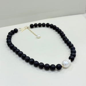 Black Volcanic Necklace