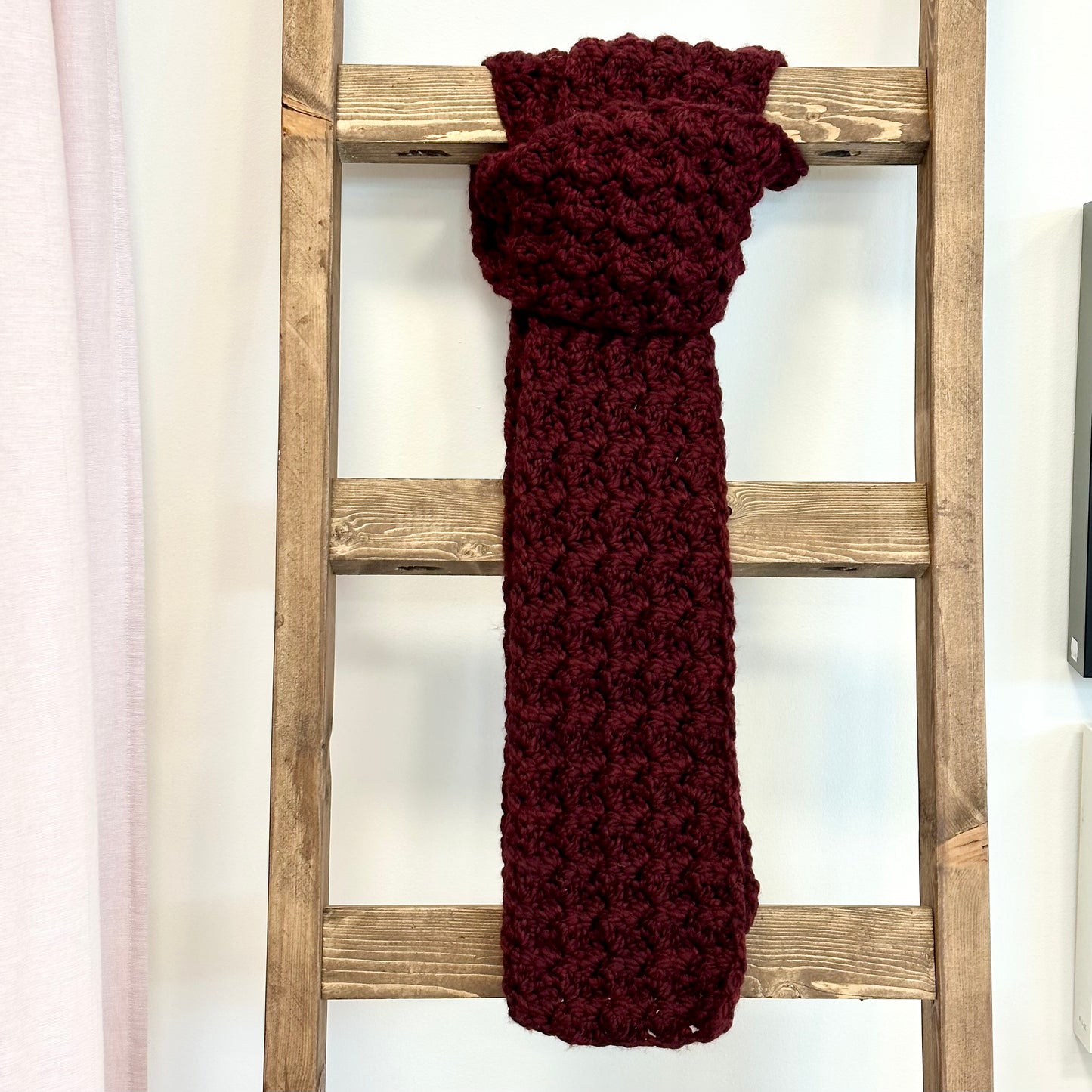 Chunky Crochet Scarf