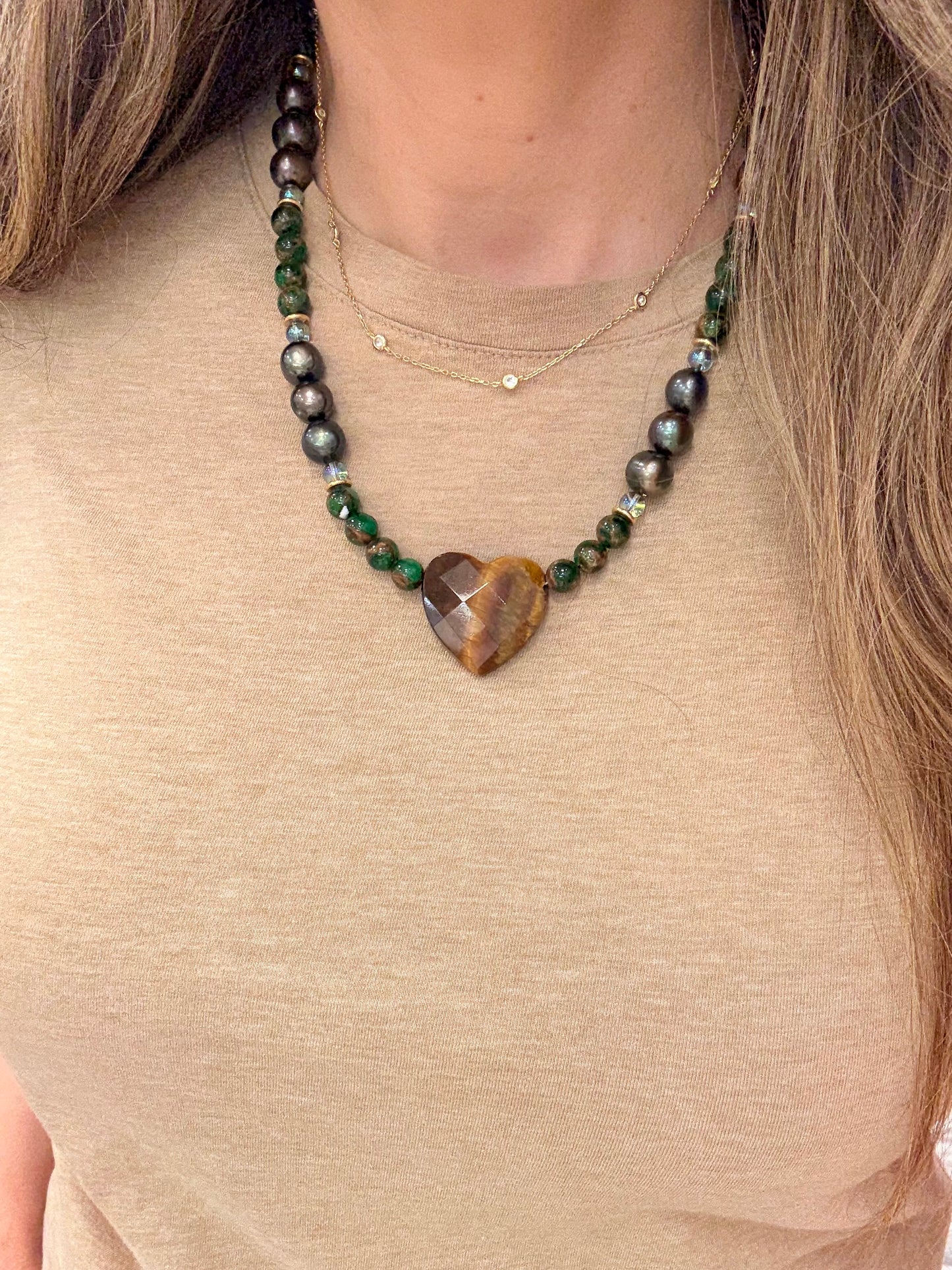 Tiger Pendant Necklace