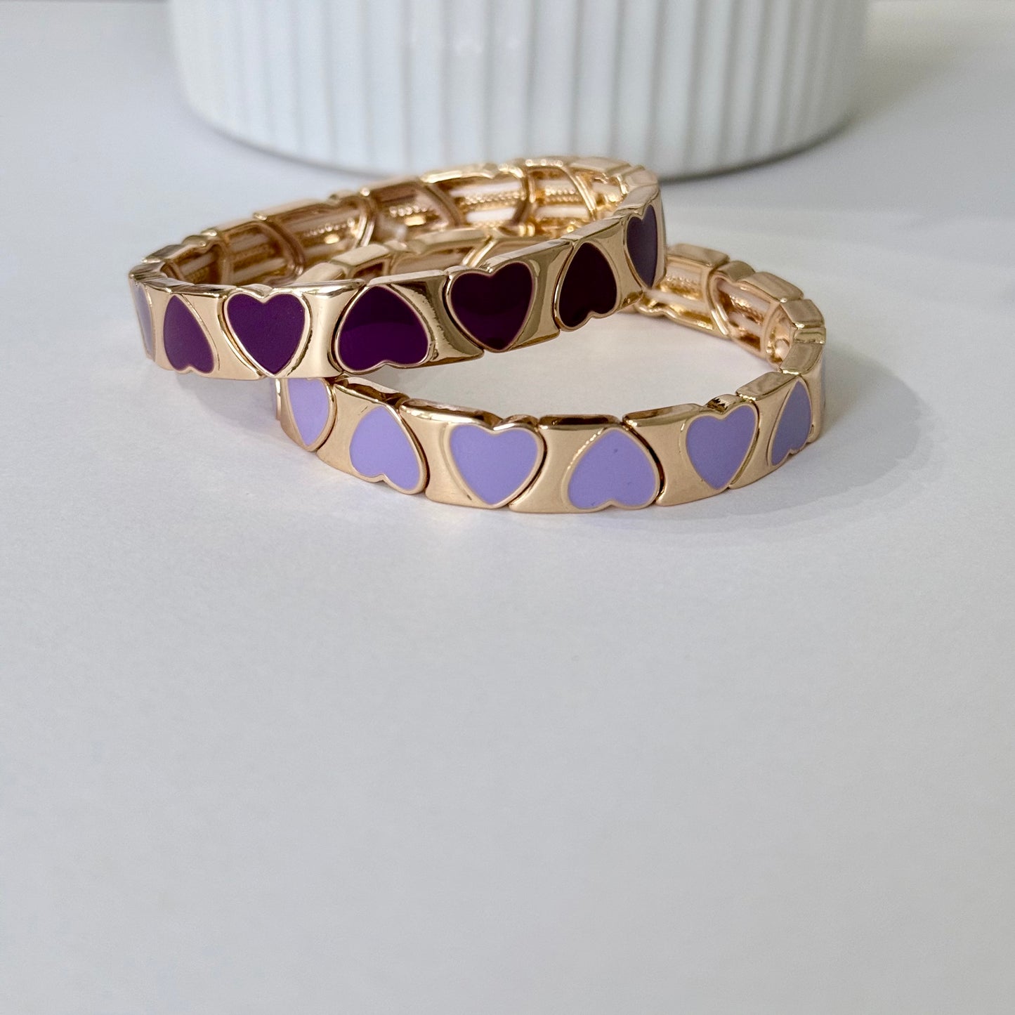 Enamel Stretchy Bracelet
