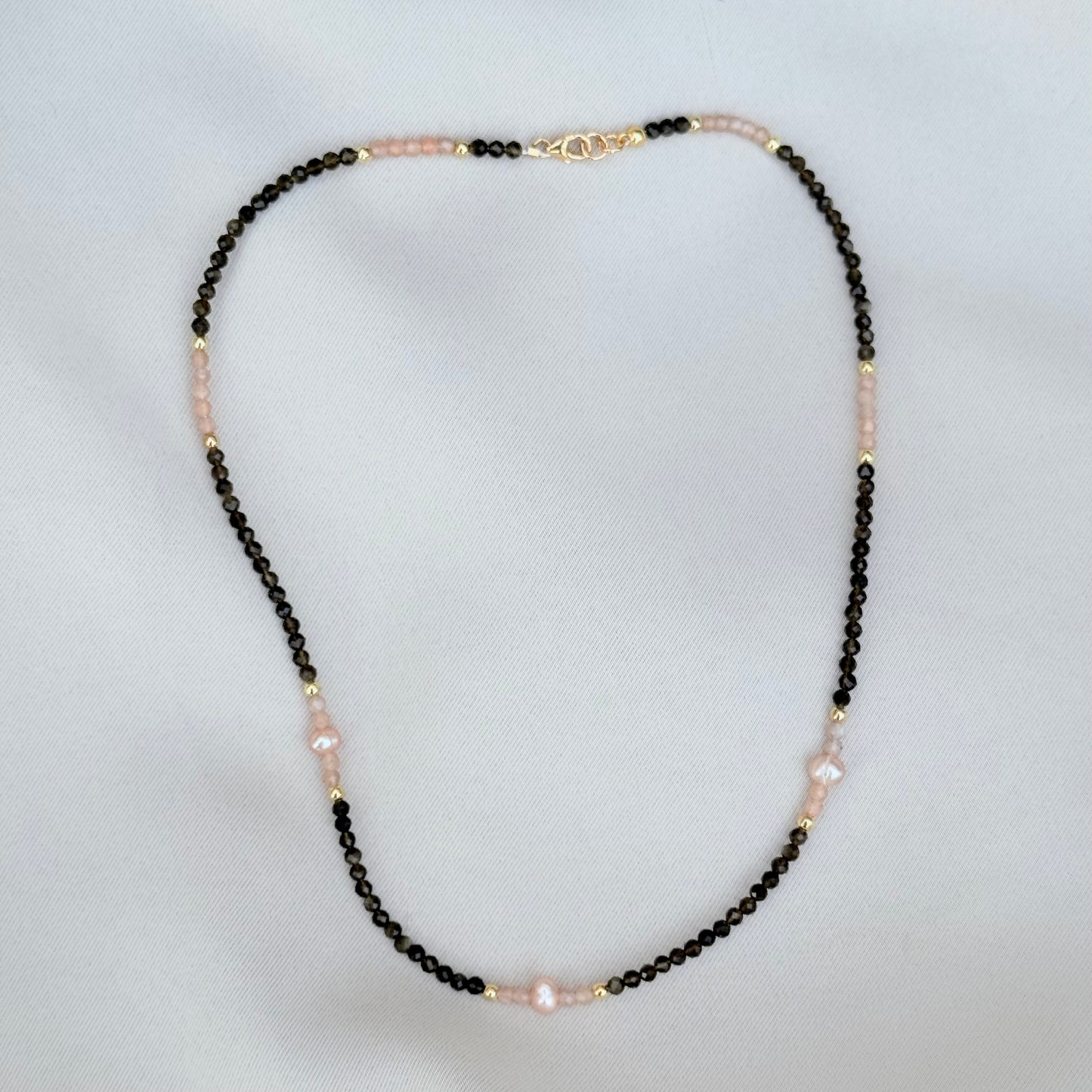 Golden Obsidian Necklace