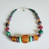 Bohemian Luxe Gemstone Statement Necklace