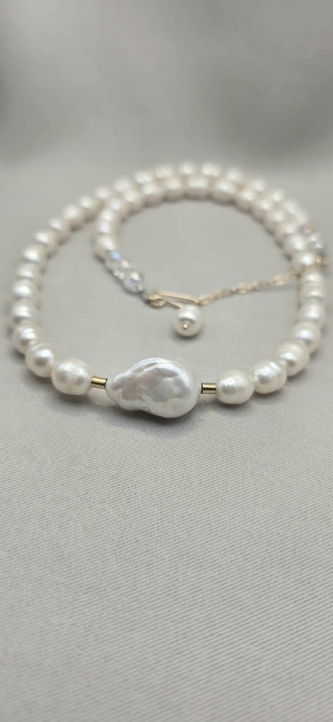 Genuine Pearls Necklace