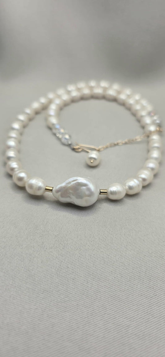 Genuine Pearls Necklace