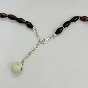 Long Wooden Necklace