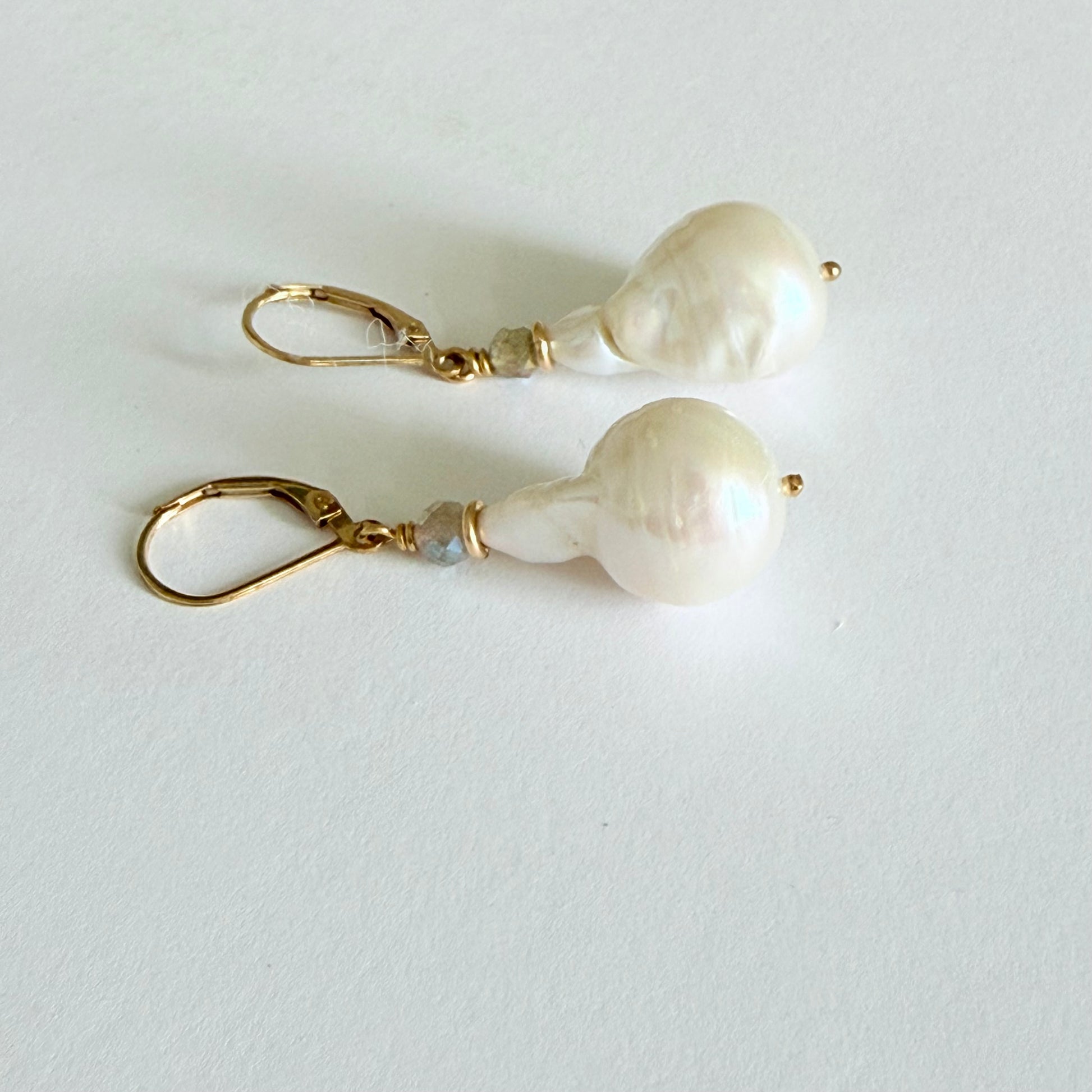 Mother of Pearl Earrings - Think Stunning