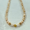 Gold Pearl Necklace