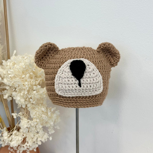 Knit Baby Bear Hat