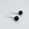 Sparkle Ball and Pearl Earrings - Think Stunning