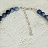 One-of-a-Kind Natural Sodalite, Turquoise & Baroque Pearl Statement Necklace