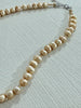 Gold Pearl Necklace
