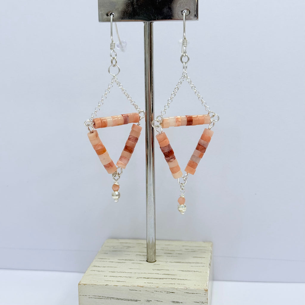 Sunstone Earrings