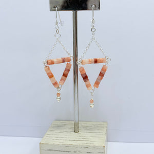 Sunstone Earrings
