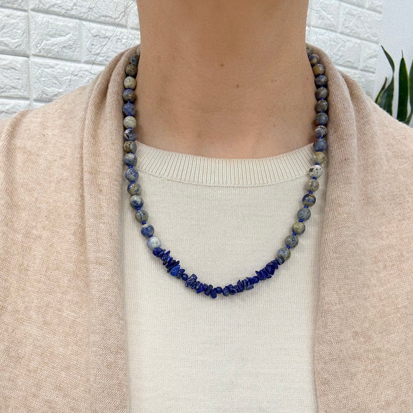 Sodalite and Lapis Necklace