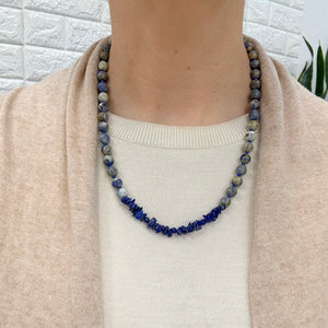 Sodalite and Lapis Necklace