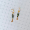 Dangling Jasper Earrings