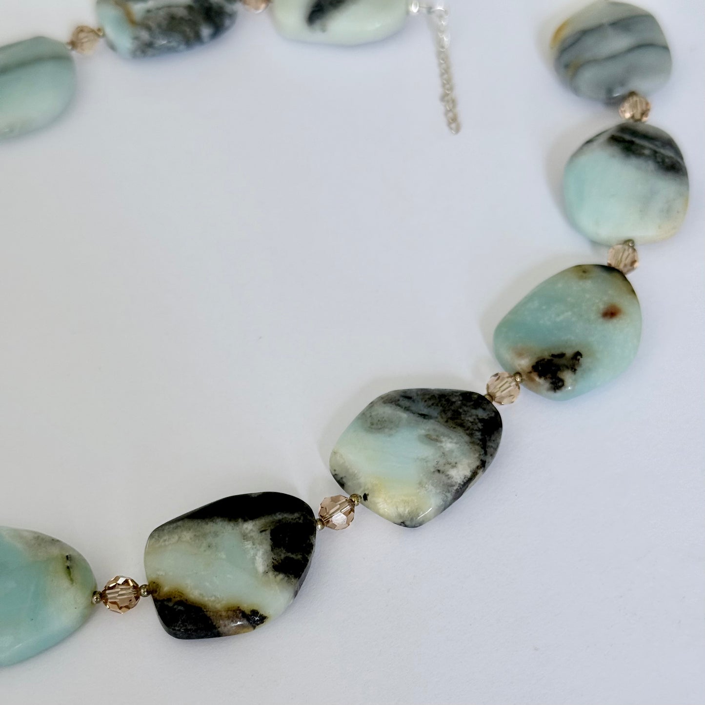 Amazonite Serenity Statement Necklace
