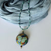 Butterfly Garden Pendant Necklace